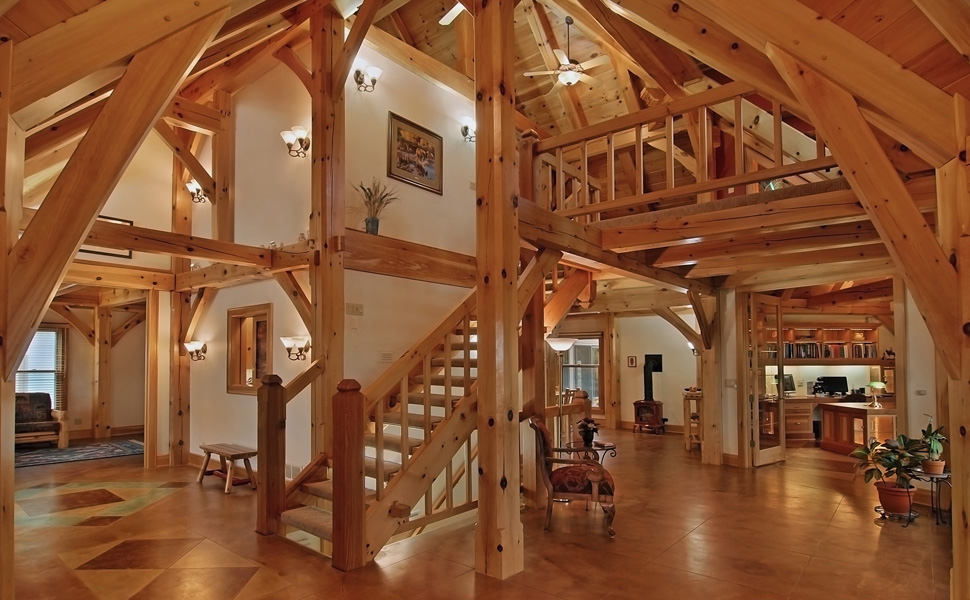 Custom Timber Frame Home Design & Construction Minnesota - Great ...